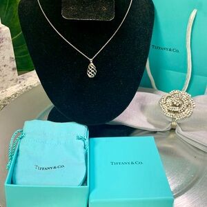 Tiffany and Co. Paloma Picasso Venezia Luce Pendant Necklace